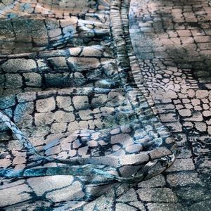 Vintage CHRiSTiNe THoMPSoN Midi Skirt Size Medium